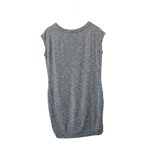 Athleta Gray Criss Cross T shirt Dress - Picture 3 of 7